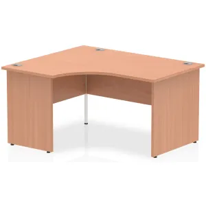 Impulse Panel End Crescent Corner Office Desk