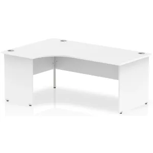 Impulse Panel End Crescent Corner Office Desk