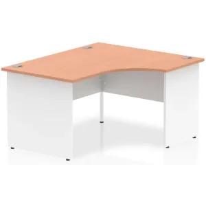 Impulse Panel End Crescent Corner Office Desk
