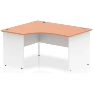 Impulse Panel End Crescent Corner Office Desk