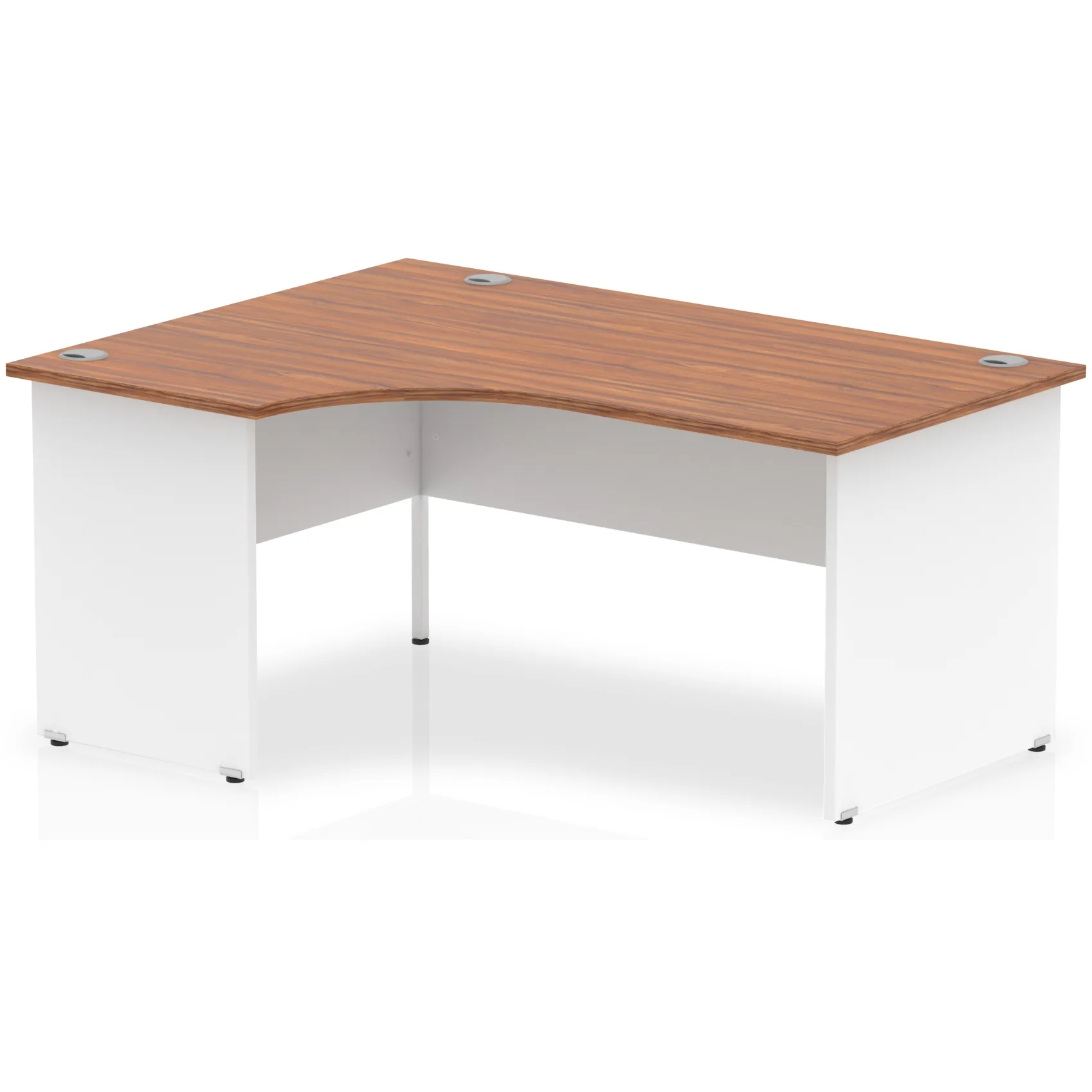 Impulse Panel End Crescent Corner Office Desk