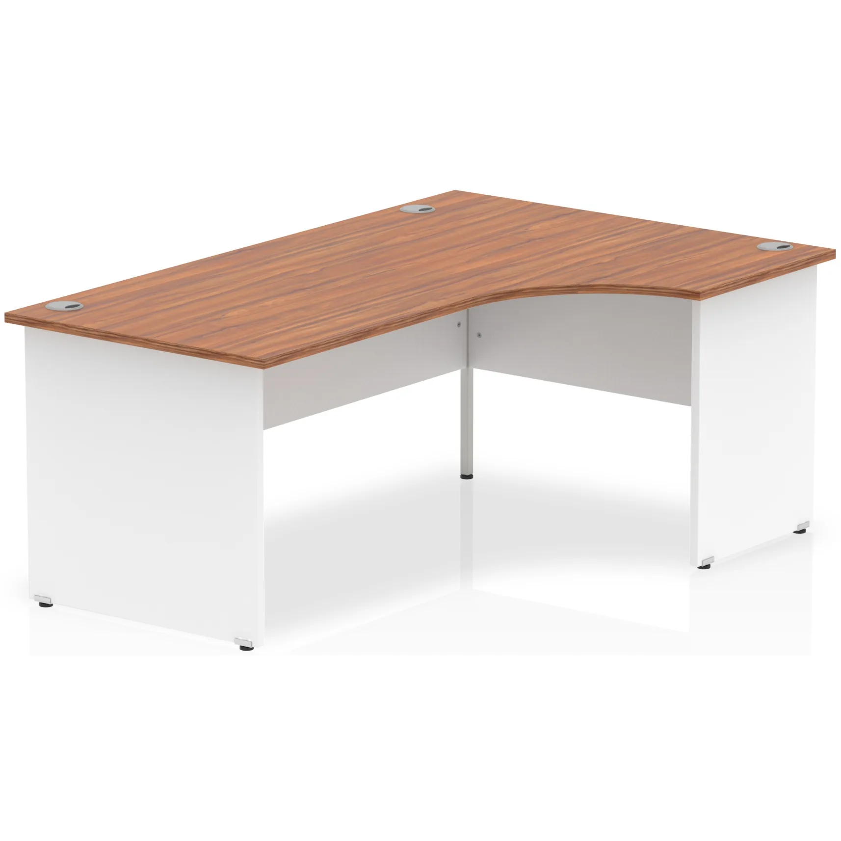 Impulse Panel End Crescent Corner Office Desk