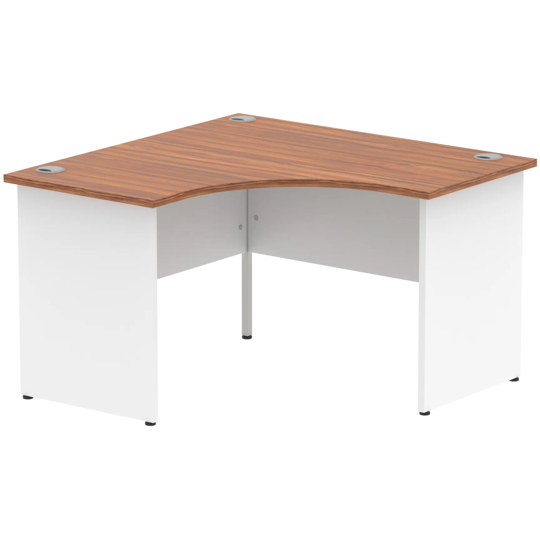 Impulse Panel End Crescent Corner Office Desk