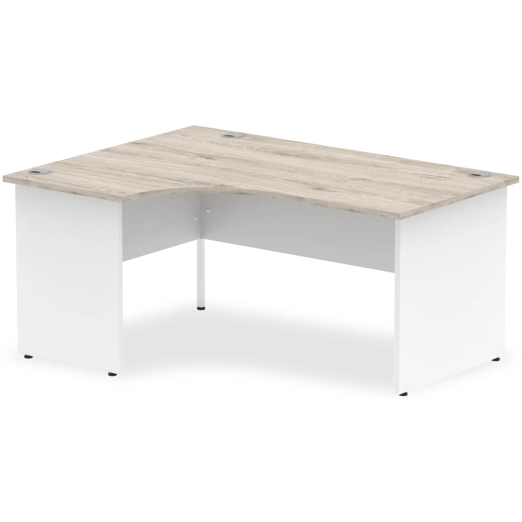 Impulse Panel End Crescent Corner Office Desk