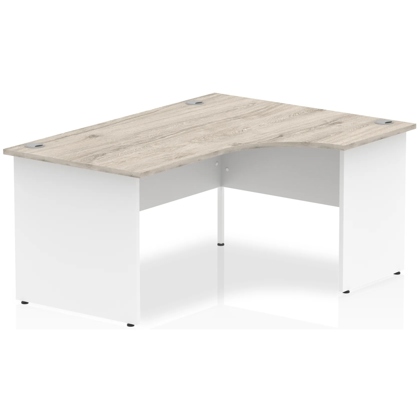 Impulse Panel End Crescent Corner Office Desk