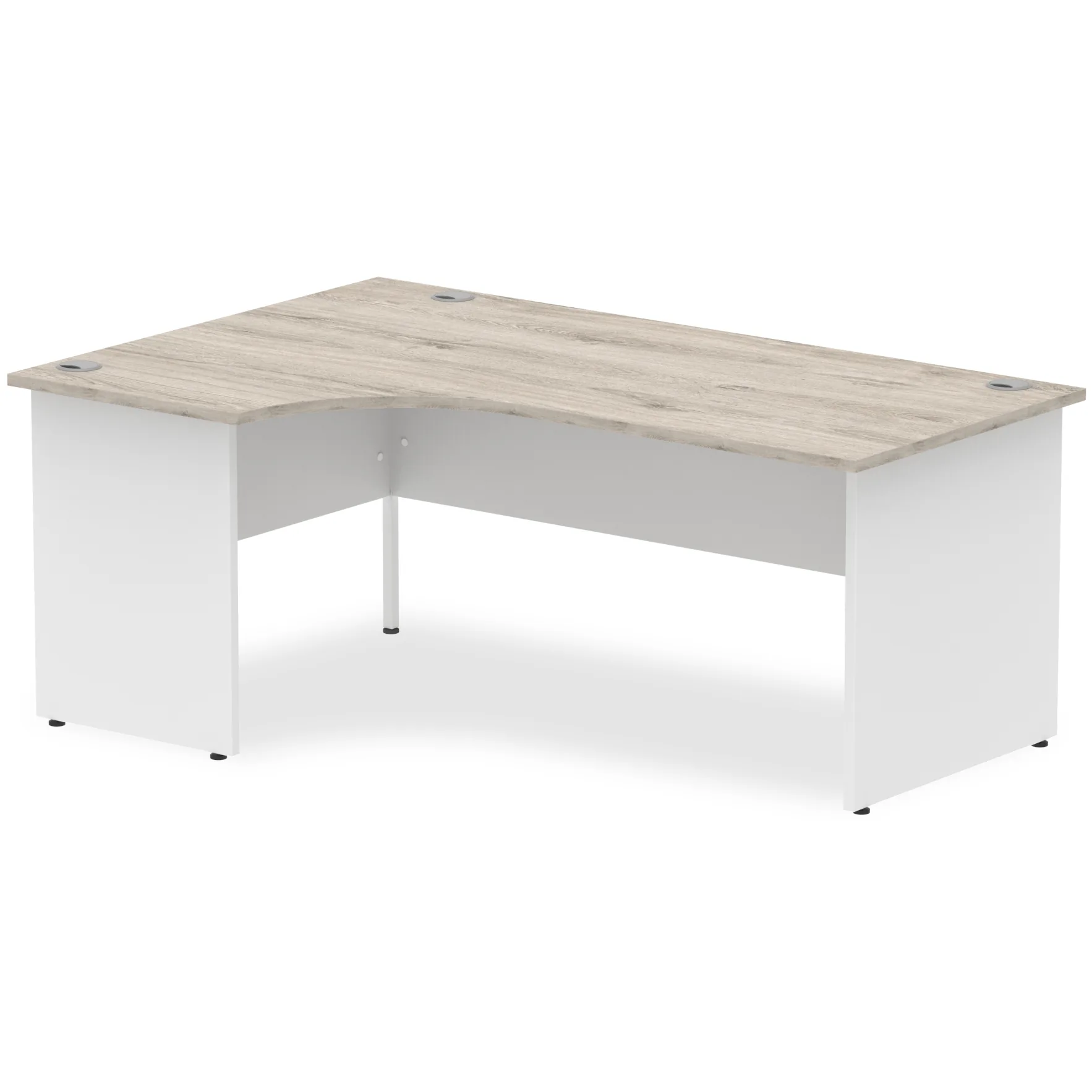Impulse Panel End Crescent Corner Office Desk