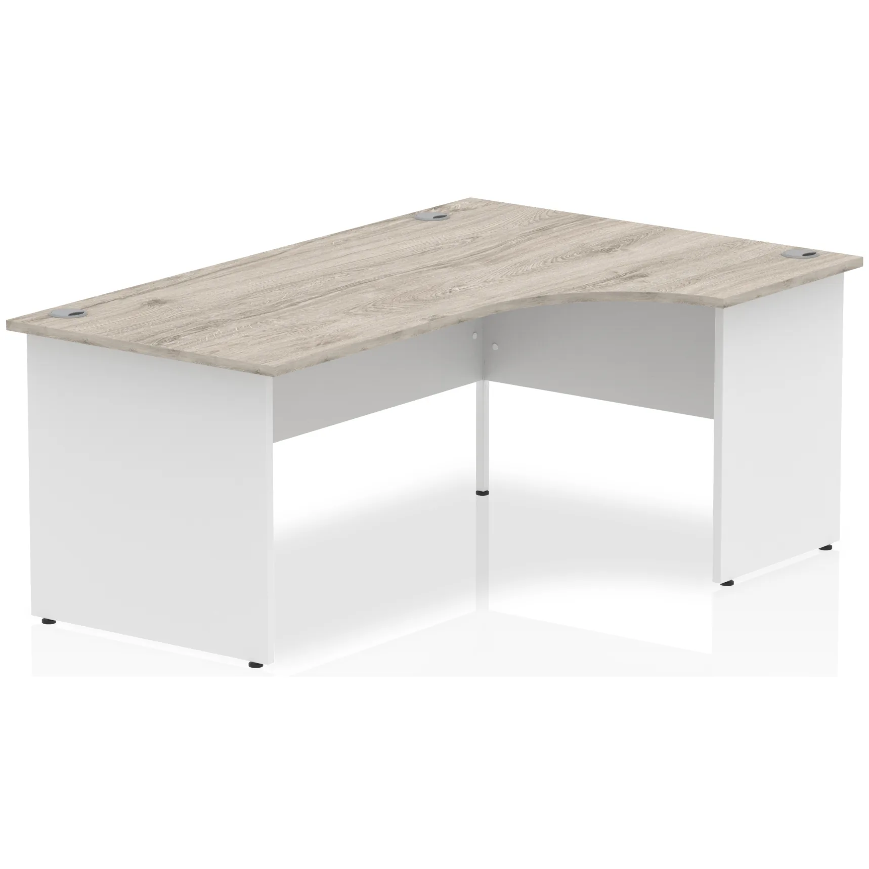 Impulse Panel End Crescent Corner Office Desk