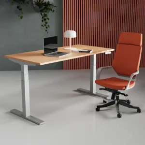Air Height Adjustable Desk - without cable ports, without modesty panel