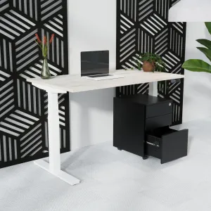 Air Height Adjustable Desk - without cable ports, without modesty panel