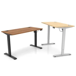 Air Lite Height Adjustable Standing Desk with Cable Ports