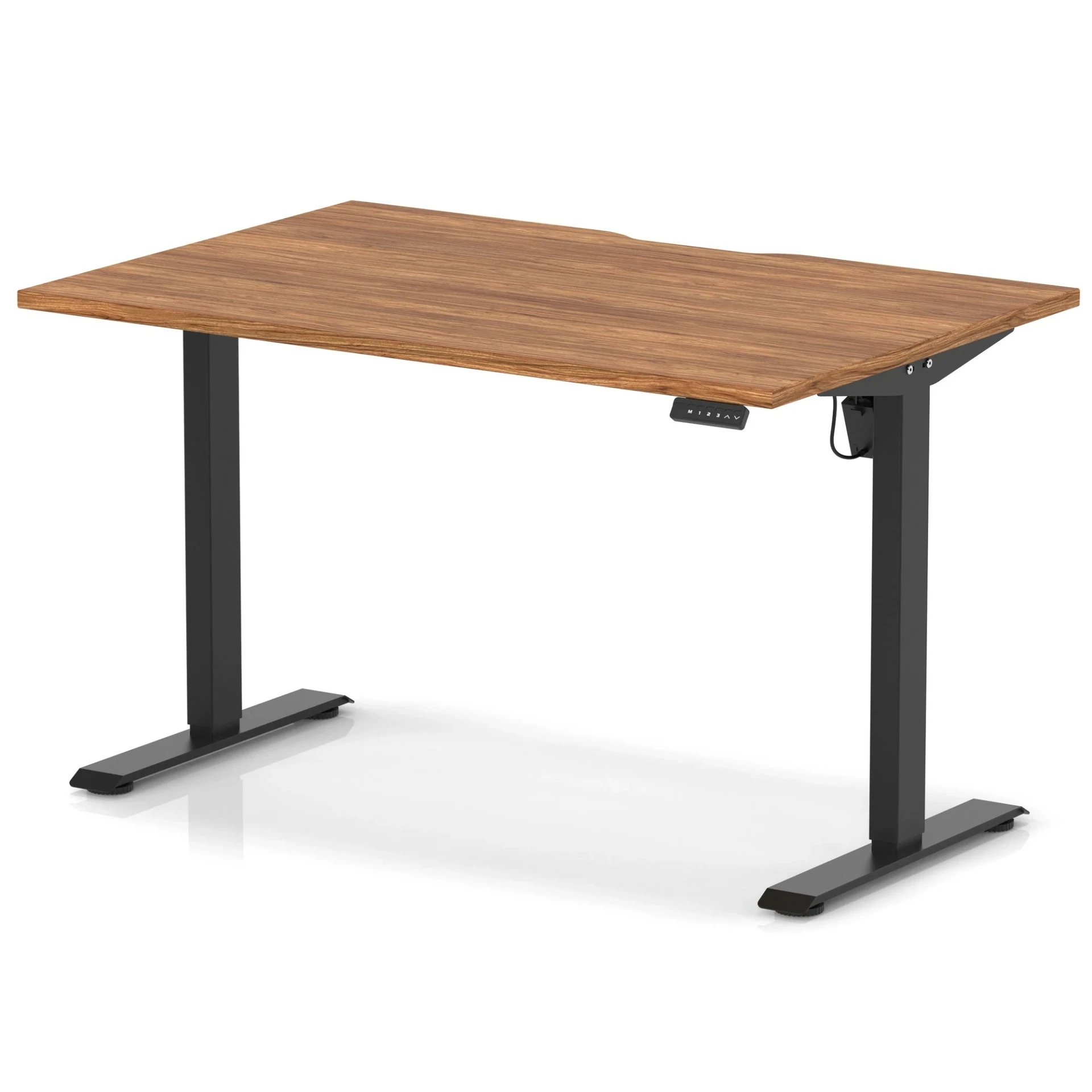 Air Lite Scalloped Edge Height Adjustable Standing Desk
