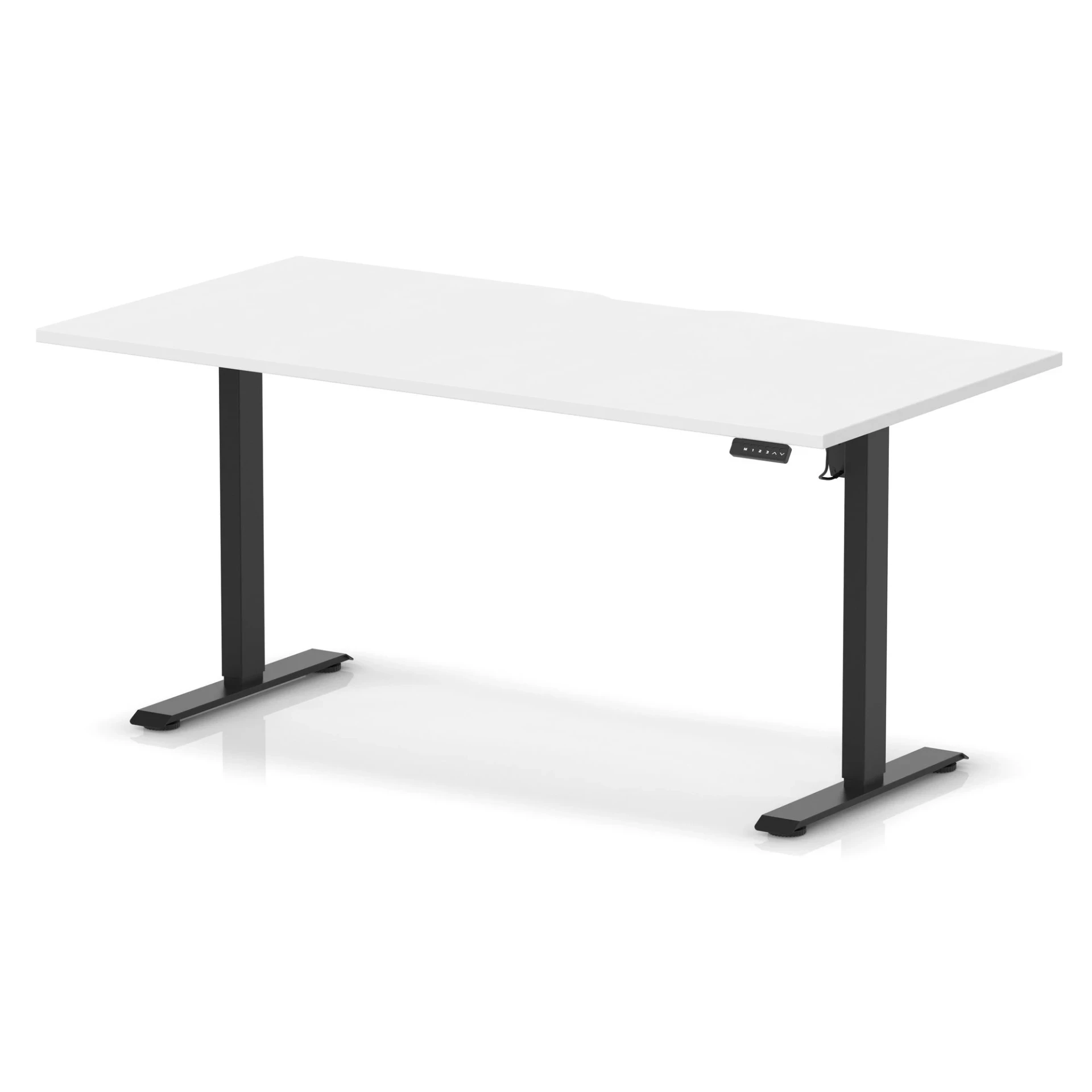 Air Lite Scalloped Edge Height Adjustable Standing Desk