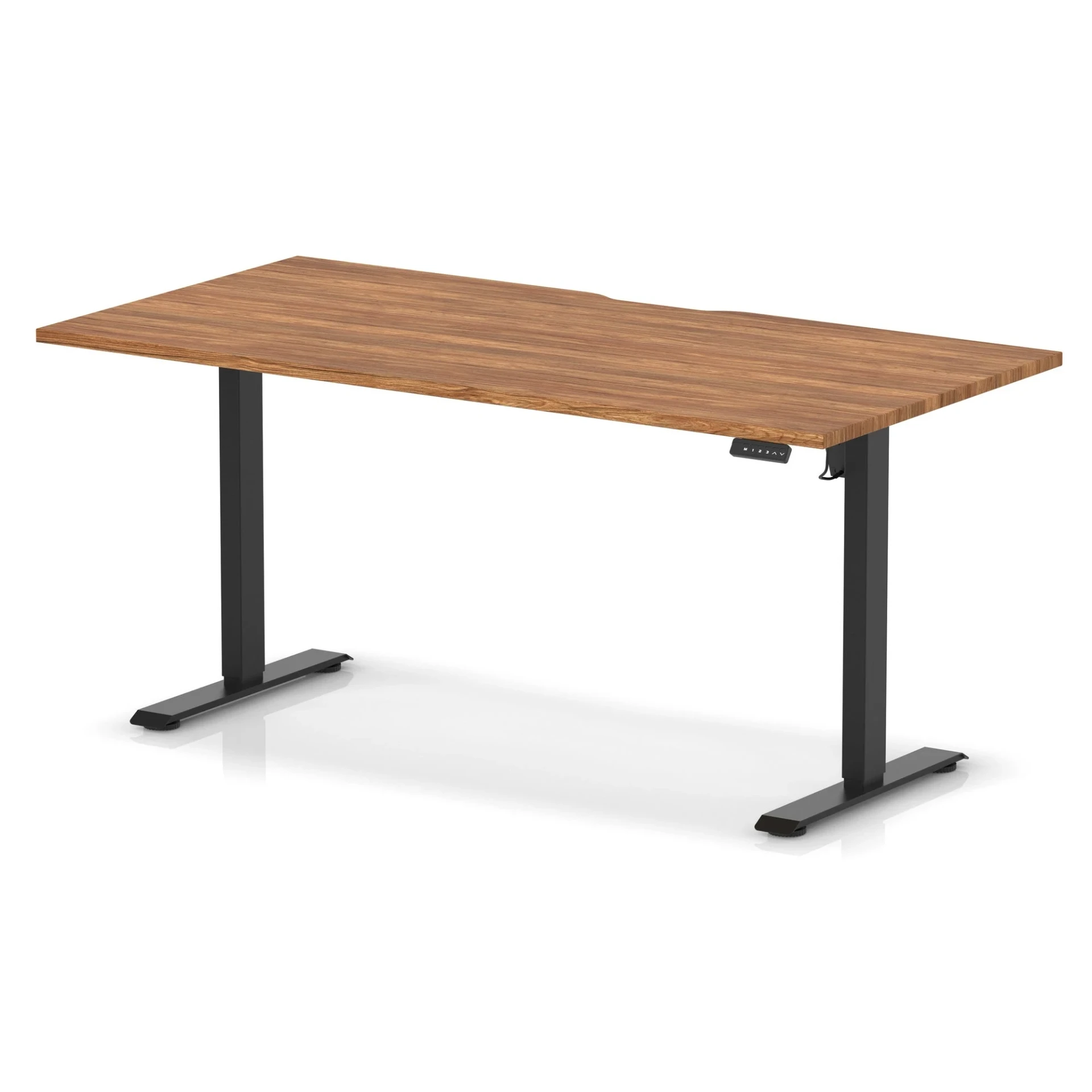 Air Lite Scalloped Edge Height Adjustable Standing Desk
