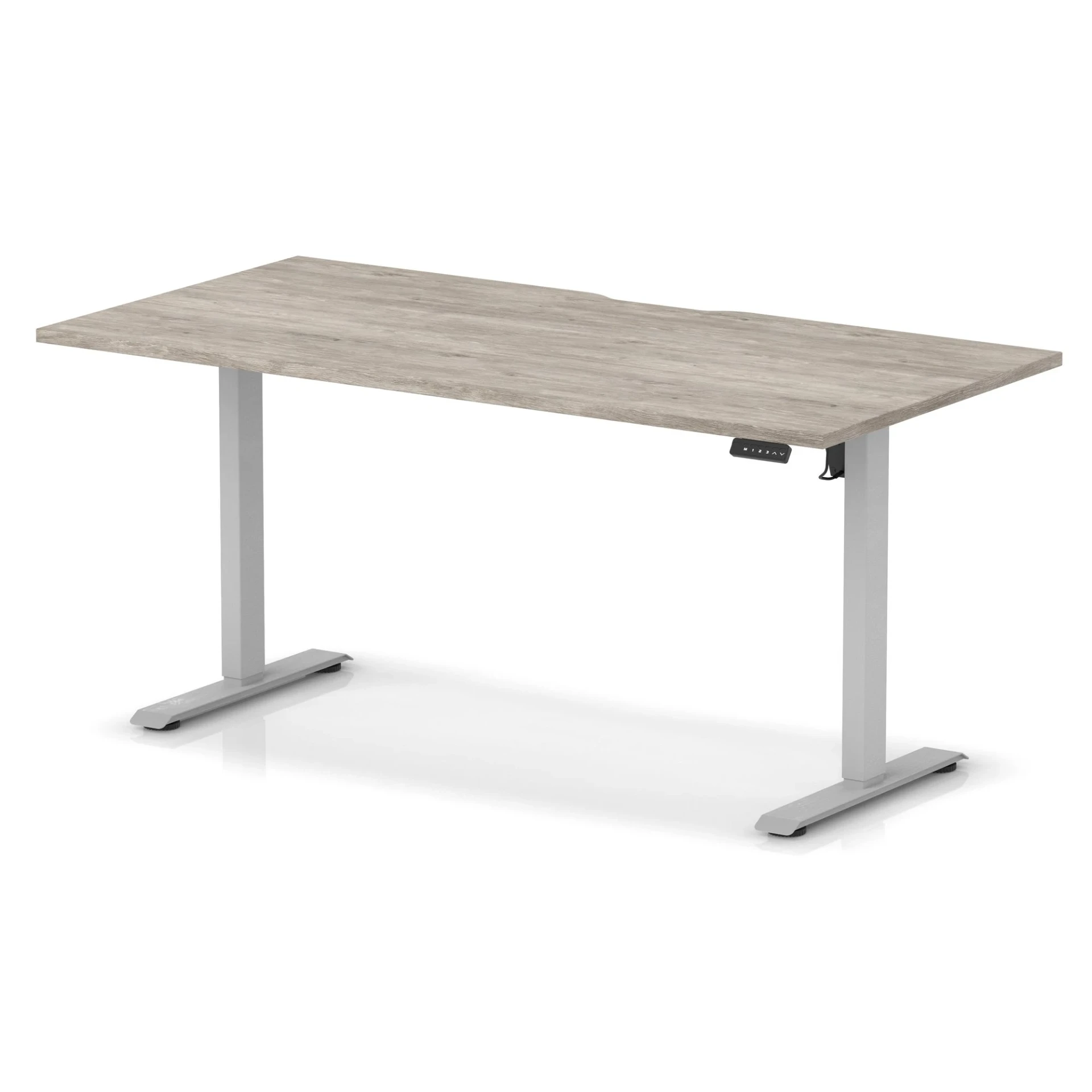 Air Lite Scalloped Edge Height Adjustable Standing Desk