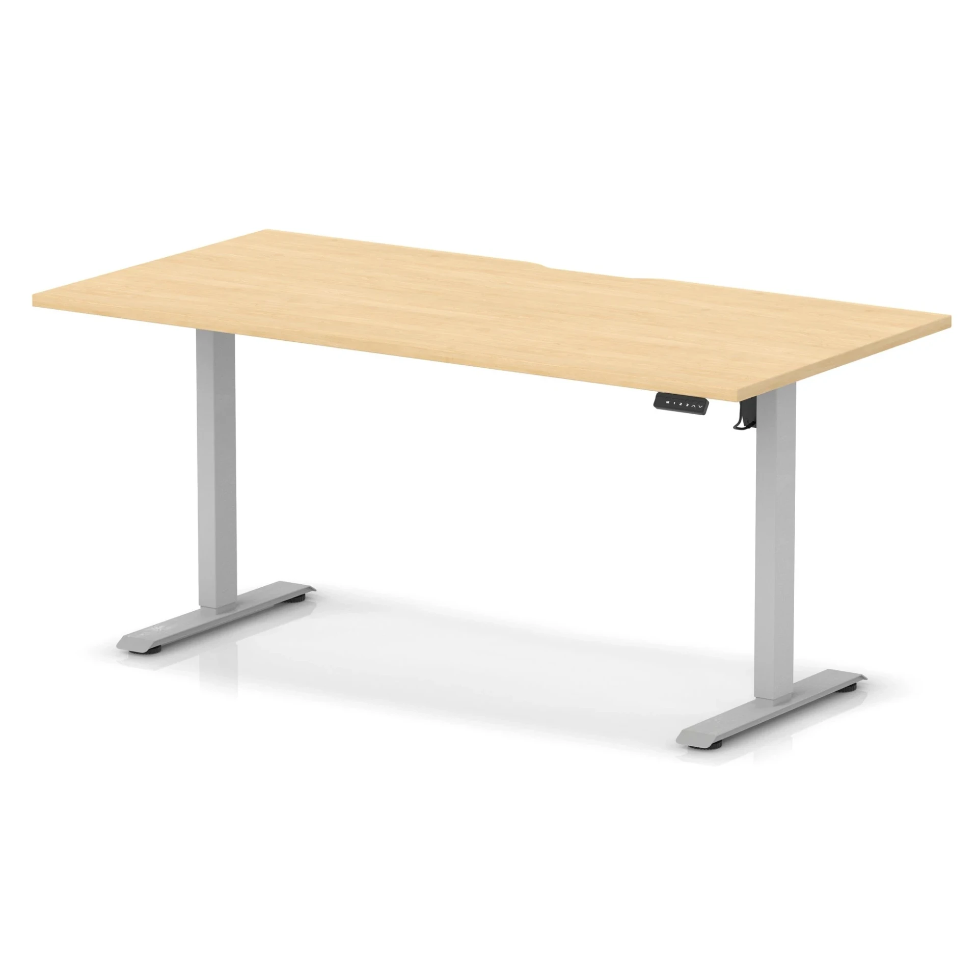 Air Lite Scalloped Edge Height Adjustable Standing Desk