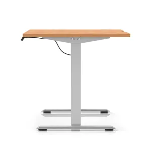 Air Lite Scalloped Edge Height Adjustable Standing Desk