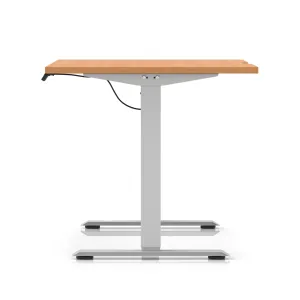 Air Lite Scalloped Edge Height Adjustable Standing Desk
