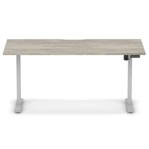 Air Lite Scalloped Edge Height Adjustable Standing Desk