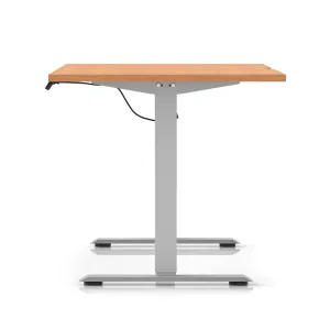 Air Lite Scalloped Edge Height Adjustable Standing Desk