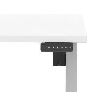 Air Lite Scalloped Edge Height Adjustable Standing Desk