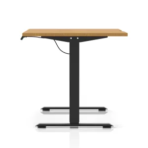 Air Lite Scalloped Edge Height Adjustable Standing Desk
