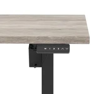 Air Lite Scalloped Edge Height Adjustable Standing Desk