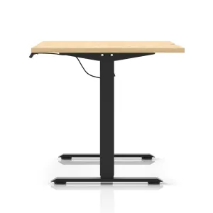 Air Lite Scalloped Edge Height Adjustable Standing Desk