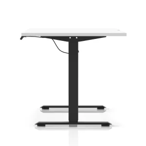 Air Lite Scalloped Edge Height Adjustable Standing Desk