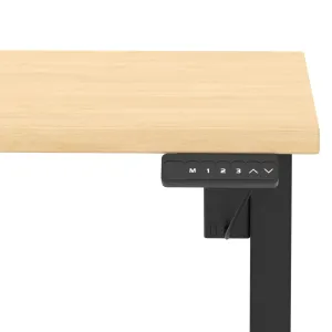 Air Lite Scalloped Edge Height Adjustable Standing Desk