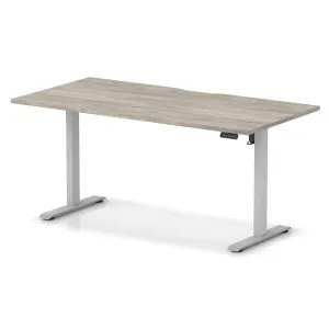 Air Lite Scalloped Edge Height Adjustable Standing Desk