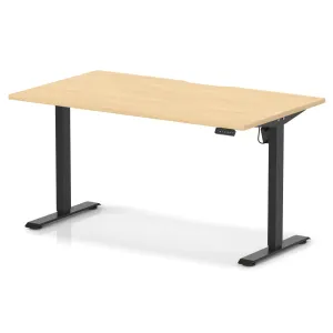 Air Lite Scalloped Edge Height Adjustable Standing Desk