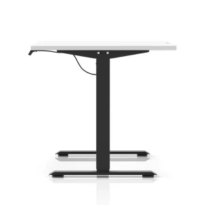 Air Lite Scalloped Edge Height Adjustable Standing Desk