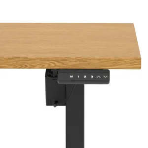 Air Lite Scalloped Edge Height Adjustable Standing Desk