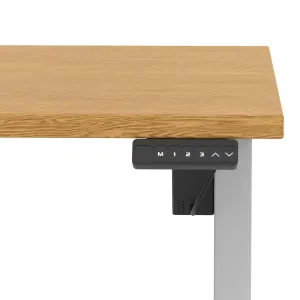 Air Lite Scalloped Edge Height Adjustable Standing Desk