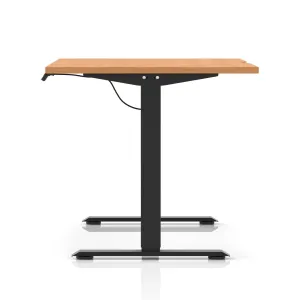 Air Lite Scalloped Edge Height Adjustable Standing Desk