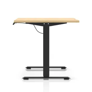 Air Lite Scalloped Edge Height Adjustable Standing Desk