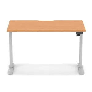 Air Lite Scalloped Edge Height Adjustable Standing Desk