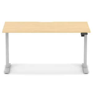 Air Lite Scalloped Edge Height Adjustable Standing Desk