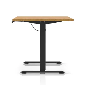 Air Lite Scalloped Edge Height Adjustable Standing Desk
