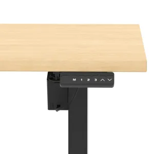 Air Lite Scalloped Edge Height Adjustable Standing Desk