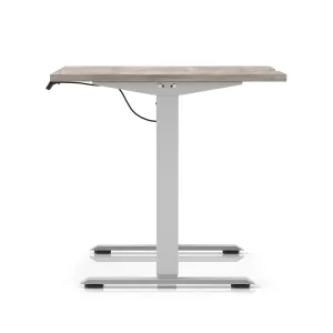 Air Lite Scalloped Edge Height Adjustable Standing Desk