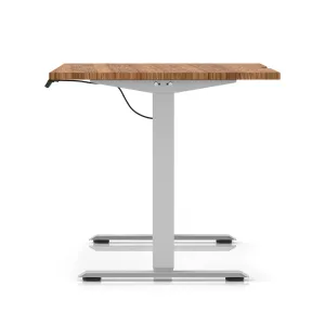 Air Lite Scalloped Edge Height Adjustable Standing Desk