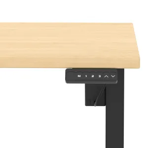Air Lite Scalloped Edge Height Adjustable Standing Desk