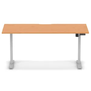 Air Lite Scalloped Edge Height Adjustable Standing Desk