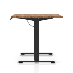 Air Lite Scalloped Edge Height Adjustable Standing Desk