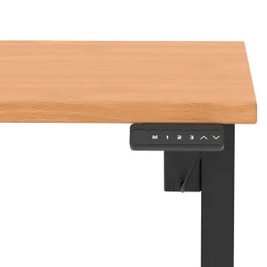 Air Lite Scalloped Edge Height Adjustable Standing Desk