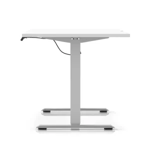 Air Lite Scalloped Edge Height Adjustable Standing Desk