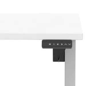 Air Lite Scalloped Edge Height Adjustable Standing Desk