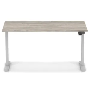 Air Lite Scalloped Edge Height Adjustable Standing Desk