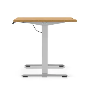 Air Lite Scalloped Edge Height Adjustable Standing Desk